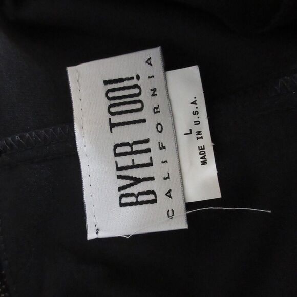 Y2K 90s Vintage Byer Too Maxi Dress Black Metallic Fairy Whimsigoth Grunge NWT - Picture 13 of 15